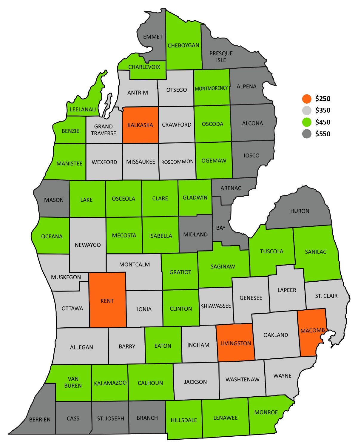 Service Map Location